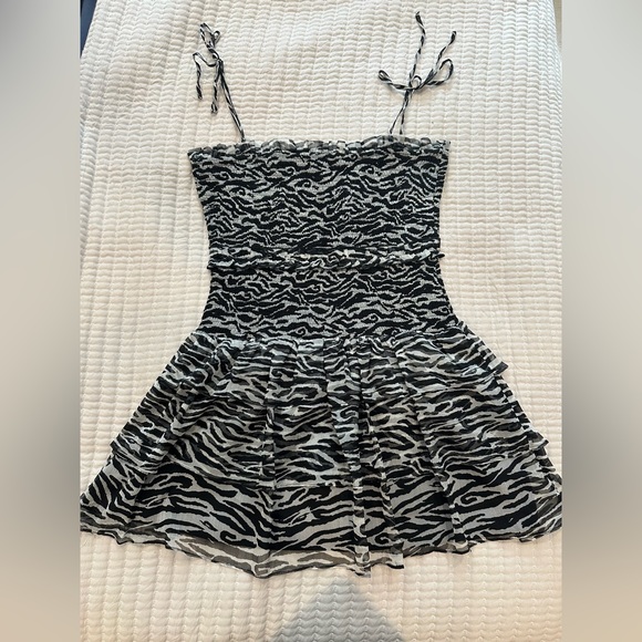 Lovers + Friends Zebra Mini Dress - Picture 2 of 4